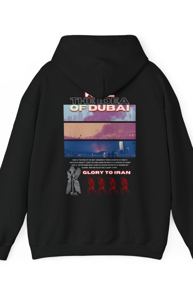 Killing the Idea of Dubai (Spring 2026) Hoodie back design