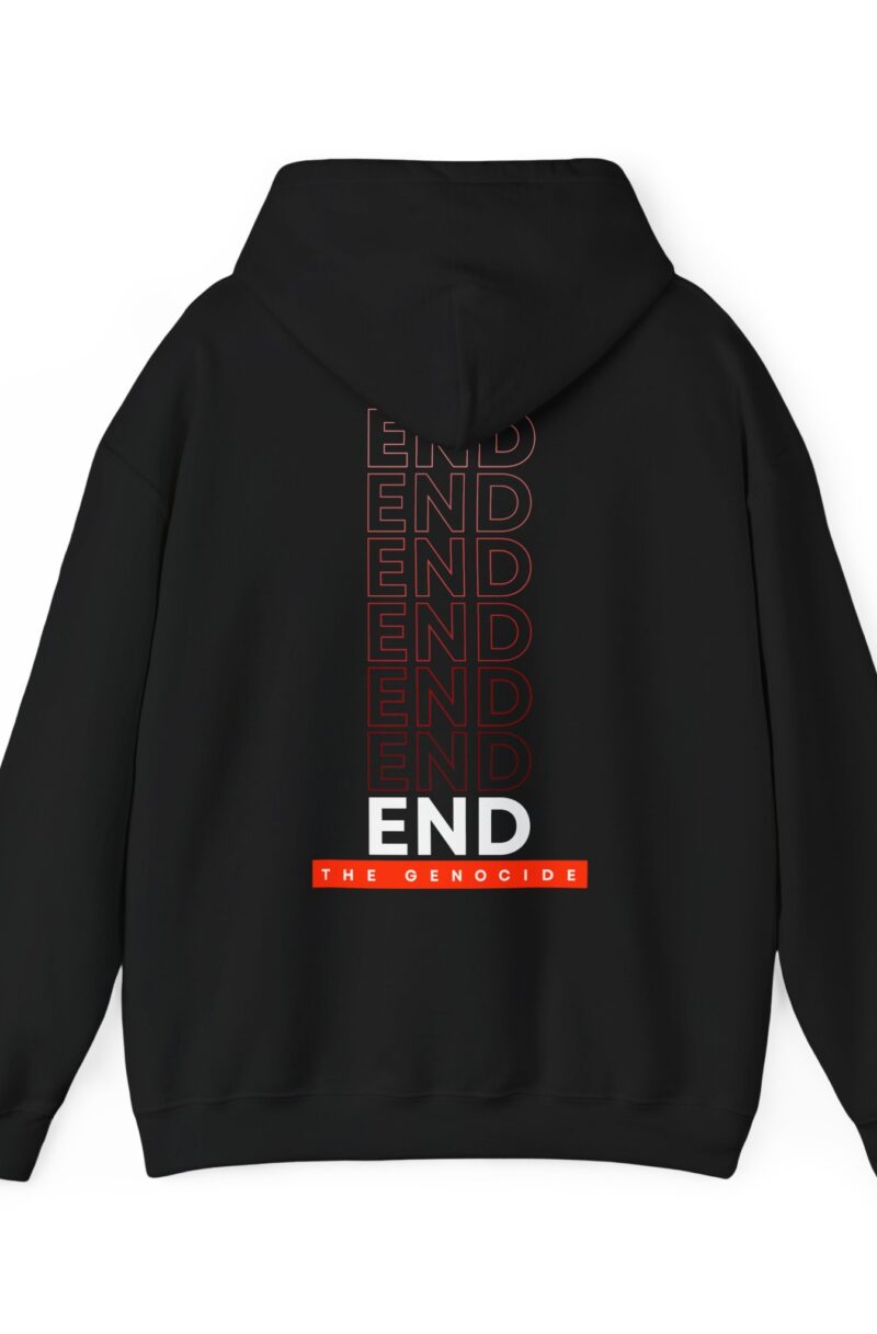 My Only Enemies (End the Genocide) Hoodie back design